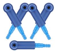 BCOATH Car Brake Fluid Exchange Tool and Three-stage Adjustable Connection Port Abs Material 5pcs with Easy Installation Compatible for Automobile and Car Use