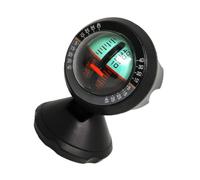 BCOATH Car Inclinometer Level Tilt Gauge with Adhesive Sticker Base with Accurate Slope and Inclination Measurement, Abs Material for Vehicle Dashboard Mounting for Driving and-road