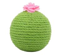 BCOATH Cat Scratch Ball Built Ball Tumbler Claw Grinder Pet Toy for Cats Claw Grinding Toy Interactive Play