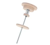 BCOATH Cat Tree Ceiling Support Bracket for Climbing Tower with Sturdy Ceiling Mount and Adjustable Height Range 16cm-32cm, Wood and Metal Construction, for Indoor Living Spaces