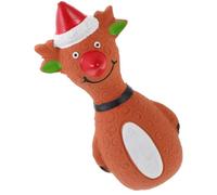 BCOATH Christmas Dog Squeaky Latex Training with Funny Design for Dogs and Pets, Enhances Intelligence and Entertaining for Travel Activities or When They Are Alone