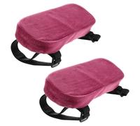 BCOATH Cold Armrest Mat for Wheelchair Thick Foam Sponge Winter Comfort Covers Strap for Office Dining Chair