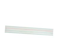 BCOATH Colorful Magnetic Whiteboard Strips with Red Four-line Design Dry Erase Board Magnets for Fridge Educational English Letter Writing Tool for Home School Classroom Organization and