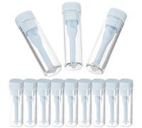 BCOATH Compact Contact Lens Sticks for Easy Contact Insertion and Removal 12pcs with Nonslip Surface Lightweight Plastic Applicators Small Travel Lens Removers
