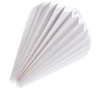 BCOATH Creative Hanging Origami Art Lamp Shade Made of White Paper with Folding Function, Simple and Delicate Style for Home Decor and Housewarming