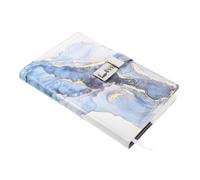 BCOATH Creative Locked Diary with Combination Lock PU Cover Password Journal Notebook for Adults and Secure Personal Notepad for Private Notes and Daily Planning