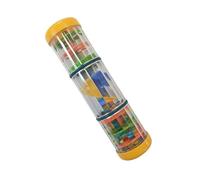BCOATH Creative Raindrop Sound Musical Instrument for Educational Teaching Tool with Rainbow Design Early Learning Rainstick for Sensory and Music Development