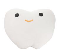 BCOATH Creative Tooth Throw Pillow Plush Tooth Fairy Cushion Soft Stuffed Sofa Cushion for Care