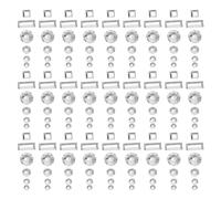 BCOATH Crystal Nail Art Rhinestones Easy to Use and Quick to Apply 1 Bag Flat Bottom Mixed and Square Shapes at Christmas or Wedding Parties for Nail Decoration