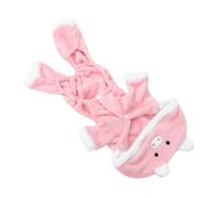 BCOATH Cute Pig Dog Costume Hoodie Warm Coral Fleece Pet Clothes for Halloween Christmas Small Puppy Cats Holiday Outfit Cozy Hooded Jacket