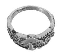 BCOATH Decorative Finger Ring Creative Personality Ring Retro Style Alloy Material Versatile Design Male Finger Decor Casual Wear Unique Mushroom Leaf Star Elements