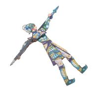 BCOATH DIY Chinese Shadow Puppetry Kit Traditional Hand Puppets for Adults Educational Theater Plaything Cultural Craft for Stage Performance and Family Fun