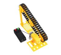 BCOATH DIY Conveyor Belt Model Kit Educational Science Project for Smooth Surface Assembly Prop for Stem Learning Interactive Conveyor Experiment Random Color