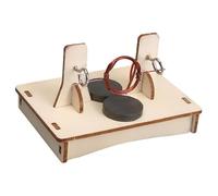 BCOATH DIY Dc Motor Building Kit for Educational Stem Science Project with Wooden Parts Assembly Inspiring Creativity and Learning in Engineering and Electricity