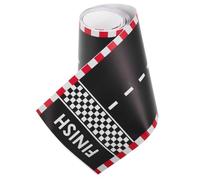 BCOATH DIY Race Track Sticker Tape for Cars Road Decal with Strong Adhesive Realistic Traffic Layout for Creative Play and Active Imagination