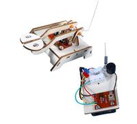 BCOATH DIY Science Telegraph Model Kit for Educational Stem with Easy Assembly Materials Promotes Creative Learning and Scientific Exploration for Boys