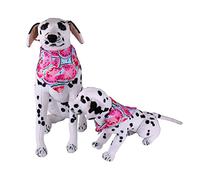 BCOATH Dog Bib Watermelon Collar Pet Collar Dog Bandana Triangular Design Pink Size s for Parties