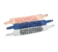 BCOATH Double-Sided Exfoliating Back Scrubber Made of Soft Gauze 3 Pcs for Shower Enhances Skin Elasticity, Easy to Clean Bathing Accessories Suitable for Home and Travel