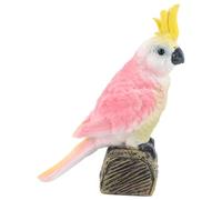 BCOATH Educational Cockatoo Bird Model for, Realistic Sunflower Cockatoo Simulation Figure, Animal Learning for Boys and, Bird Decor and Science Education