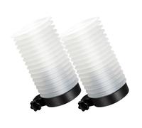 BCOATH Electric Drill Dust Collector Cap 2pcs Soft Rubber Dustproof Covers for Professional Contractor Hammer Drills Reducing Respiratory Hazards