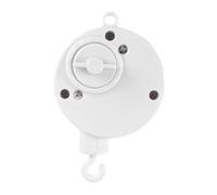 BCOATH Electric Musical Bell for Crib with Safe Hook Design Soothing Lullaby Music Box Sleeping Sensory Development Hanging Decor for Nursery