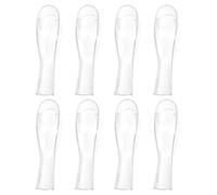 BCOATH Electric Toothbrush Cover Caps Toothbrush Head Cover Plastic Protective Dustproof Case 8 Pieces Portable Travel Oral Hygiene Accessory for Home and Outdoor Use