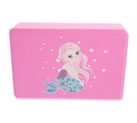 BCOATH EVA Yoga Block for Dancing and Gymnastics Non-slip Anti-pressure Training Brick with Flat Resilience for Balance Flexibility and Stretching Exercises Design