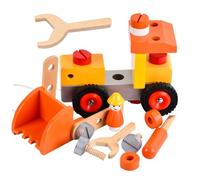 BCOATH Excavator Construction Vehicle Educational Engineering Assembled Birthday Gift for Boys Enhances Creativity Imagination and Social Skills Design