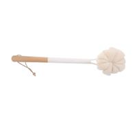 BCOATH Extendable Wooden Handle Body Brush Dual-Sided Soft and Firm Bristles Shower Back Scrubber for Men Deep Cleansing Exfoliating Bath Brush for Smooth Skin