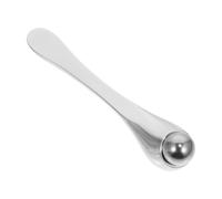 BCOATH Eye Cream Applicator Eye Massager for Business Trips and Travel, Portable Size, Helps Reduce Dark Circles and Puffiness, Silver Zinc Alloy