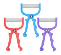 BCOATH Face Hair Removal Tool Epilator Spring Facial Hair Shavers 3pcs Painless Portable Metal and Material for Women and Men Chin Cheeks Use