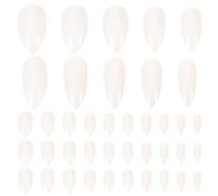 BCOATH Fake Nails Nail Tips Easy to Apply 600pcs White Plastic with Design Your Own Style and Pattern for Women and Ladies for Parties and Art