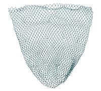 BCOATH Fishing Catching Net Replacement, Green Braided Mesh Fish Landing Net with Sturdy Silicone Thread, Medium Hole 1.5x1.5cm for Portable Anglers and Freshwater Fishing Use