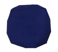 BCOATH Foldable Game Table Mat 34"X34" Non-Slip Mahjong and Poker Board Game Playing Mat Portable Blue Navy Surface