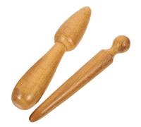 BCOATH Foot Massage Sticks 2 Pack Wooden Massage Tools for Acupressure Full Relief