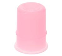 BCOATH Friendly Silicone Suction Therapy for Soft Thumb Massage Cup for Pediatric Body and Face Cupping Gentle Anti-Cellulite Treatment Pink Silicone Massage Cups for Home Use