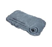 BCOATH Garden Dog Memorial Stone Unique Outdoor Pet Grave Marker for Dogs Cats Heartfelt Tribute for Loss Beautiful Garden Accessory for Indoor Outdoor Use