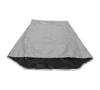 BCOATH Garden Hose Reel Cover Hose Reel Cart Protective Guard 210d Oxford Cloth Silver Vertical Design and Yards