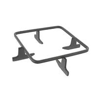 BCOATH Gas Stove Bracket Gas Stove Rack Square Non-slip Holder for Milk Pot Support Kitchen Cooking Accessory Compatible with