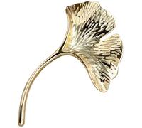 BCOATH Ginkgo Leaf Brooch Pin Women’S Alloy Brooch, Decorative Metal Pin for Sweaters and Shawls, Easy to Wear Accessory for Everyday Use