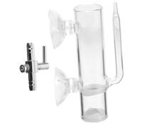 BCOATH Glass Shrimp Incubator for Fish Tank Efficient Hatching Device with Suction Cups for Optimal Shrimp Egg Development and Water Quality Maintenance