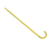 BCOATH Gold Dance Cane Jazz Performance Prop for Halloween Party Cosplay Dress Up Belly Dancing Crutch for Boy Girl Dance Class and Themed Events