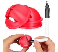 BCOATH Golf Ball Line Marker 4 Pack Portable Precision Putting Alignment Tool with Tough Material for-Course Practice and Stroke Accuracy