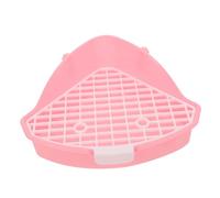 BCOATH Guinea Pig Bowl Rabbit Litter Box Small Animal Litter Tray Pet Potty Corner Toilet for Hamster