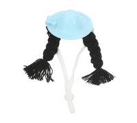 BCOATH Guinea Pig Hamster Costumes Knitted Braid Hat for Small Pets Comfortable Yarn Pet Party Holiday Accessories