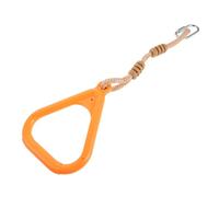 BCOATH Gymnastics Rings with Non-slip Grip and Wear-resistant Surface Short Straps for Easy Outdoor and Indoor Fitness Pull Up Ring for Upper Body Strength and Coordination Development