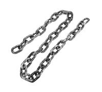 BCOATH Halloween Plastic Prison Chain Prop Sturdy Fake Links for Pirate Prisoner Costume Accessory and Haunted House Decoration Creepy Party Atmosphere Enhancer