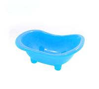 BCOATH Hamster Bath Sand Pet Bathtub Small Pet Bathing Mini Size 15.5 x 9 x 7.5 Cm