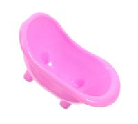 BCOATH Hamster Bathhouse Container Cozy Sandbox for Gerbils Chinchillas Small Pets Multifunctional Sleeping Bathing Space Pink DIY Cage Accessory for Engaging Pet Care