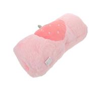 BCOATH Hand Warming Pillow Portable Strawberry Hand Muff Soft Polyester Sleeve for Women Students Outdoor Use
